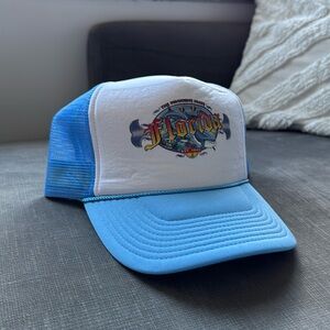 Vintage Florida Sunshine State Snapback / 90s / Mesh Trucker Style